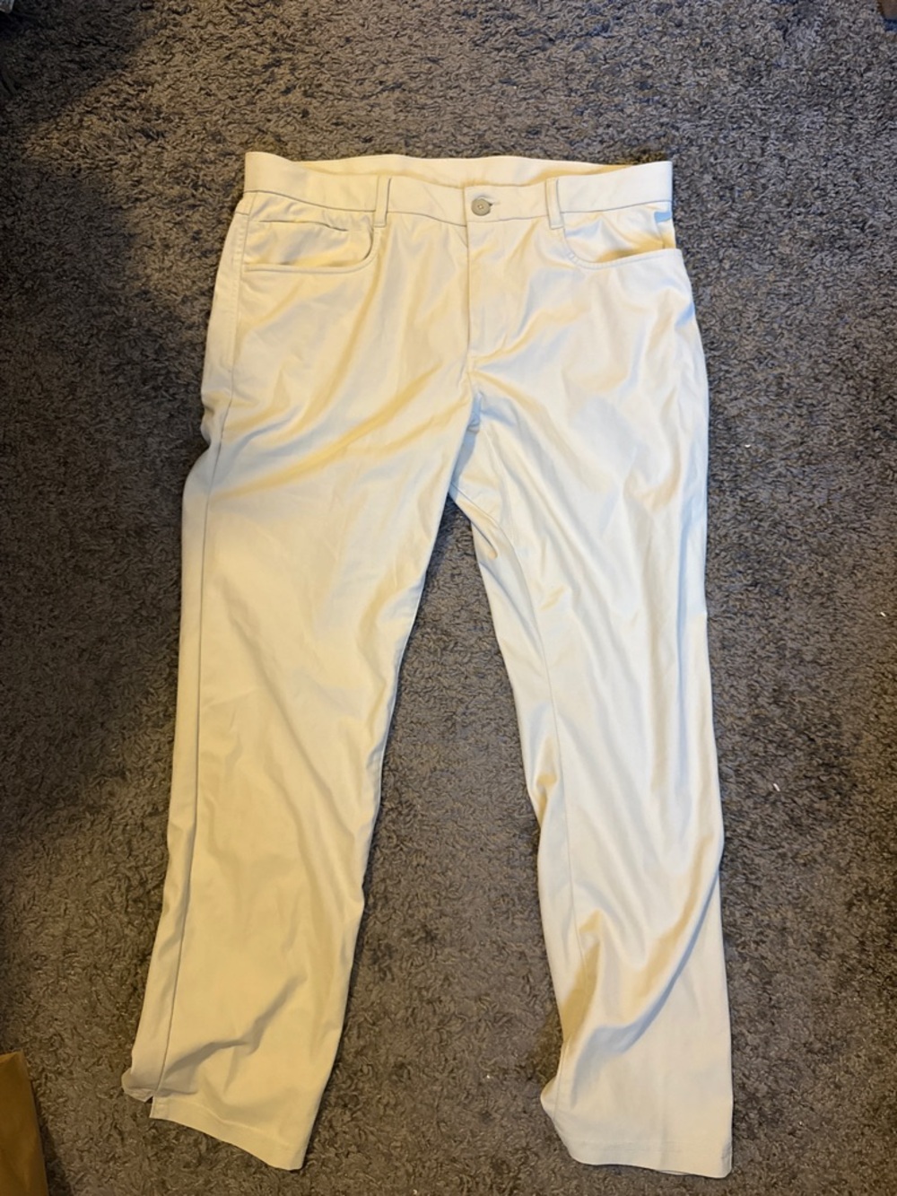 Penguin Slim Performance Khaki Men’s Golf Pants - 34x30